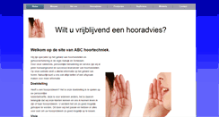 Desktop Screenshot of abchoortechniek.nl