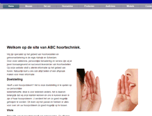 Tablet Screenshot of abchoortechniek.nl
